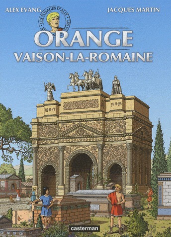 couverture, jaquette Les voyages d'Alix 31  - Orange, Vaison-la-romaine (casterman bd) BD