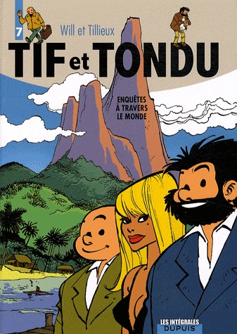couverture, jaquette Tif et Tondu 7  - Enquêtes à travers le mondeintégrale (dupuis) BD