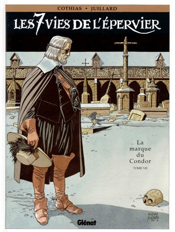 couverture, jaquette Les 7 vies de l'Epervier 7  - La Marque du CondorRéédition 1992 (glénat bd) BD