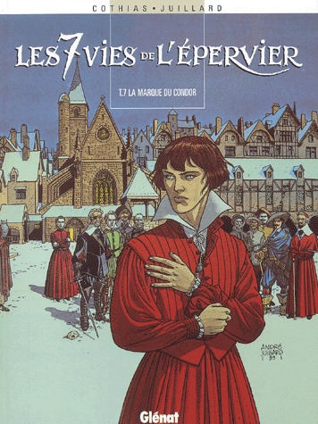 couverture, jaquette Les 7 vies de l'Epervier 7  - La Marque du CondorRéédition 2002 (glénat bd) BD
