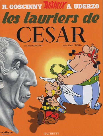 couverture, jaquette Astérix 18  - Les Lauriers de César (Hachette BD) BD