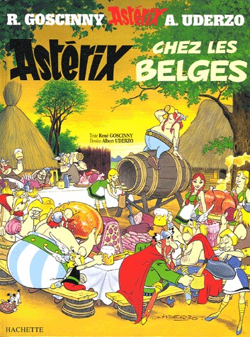 couverture, jaquette Astérix 24  - Astérix chez les Belges (Hachette BD) BD