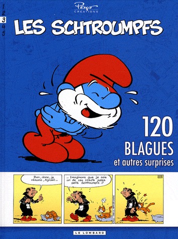 couverture, jaquette Les Schtroumpfs - 120 blagues et autres surprises 3  - Tome 3 (le lombard) BD