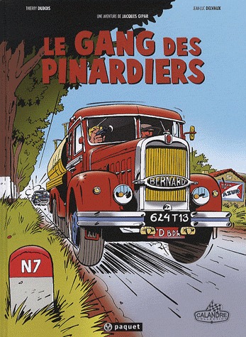 couverture, jaquette Une aventure de Jacques Gipar 1  - Le gang des pinardiers (paquet bd) BD
