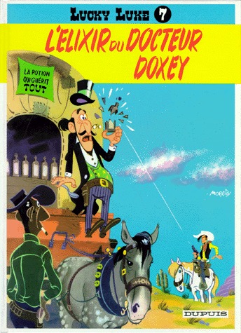 couverture, jaquette Lucky Luke 7  - L'élixir du docteur DoxeyRéédition 1988 (dupuis) BD