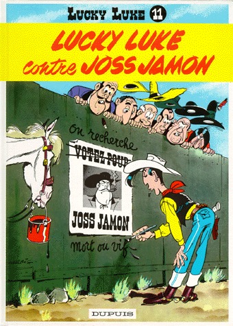 couverture, jaquette Lucky Luke 11  - Lucky Luke contre Joss JamonRéédition 1988 (dupuis) BD