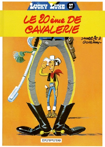 couverture, jaquette Lucky Luke 27  - La 20ème de cavalerieRéédition 1988 (dupuis) BD