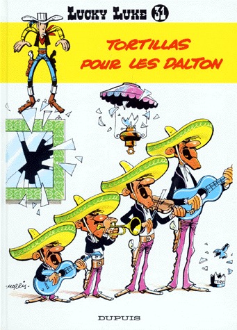 couverture, jaquette Lucky Luke 31  - Tortillas pour les DaltonRéédition 1988 (dupuis) BD