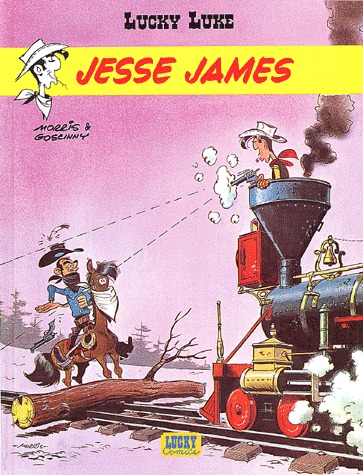 couverture, jaquette Lucky Luke 4  - Jesse James (Lucky comics) BD