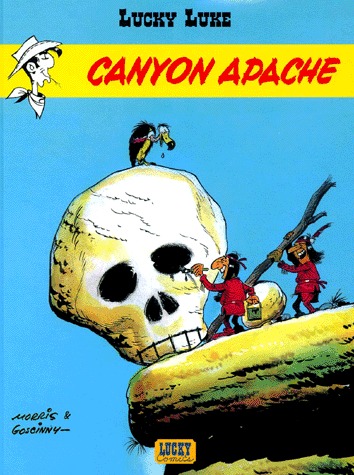 couverture, jaquette Lucky Luke 6  - Canyon apache (Lucky comics) BD
