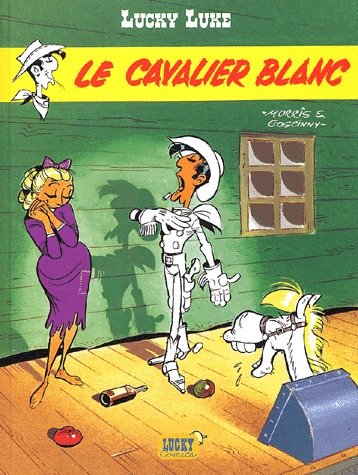 couverture, jaquette Lucky Luke 10  - Le cavalier blanc (Lucky comics) BD