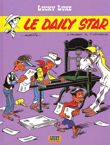 couverture, jaquette Lucky Luke 23  - Le Daily Star (Lucky comics) BD