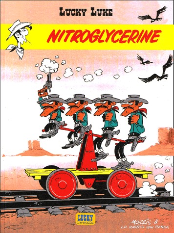 couverture, jaquette Lucky Luke 25  - Nitroglycérine (Lucky comics) BD