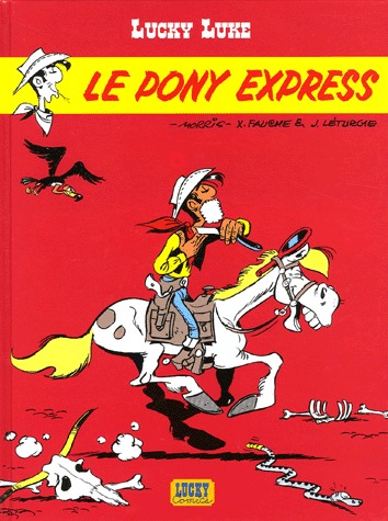 couverture, jaquette Lucky Luke 28  - Le Pony Express (Lucky comics) BD