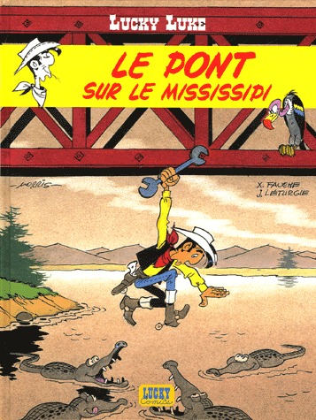 couverture, jaquette Lucky Luke 32  - Le pont sur le Mississipi (Lucky comics) BD