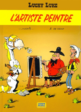 couverture, jaquette Lucky Luke 40  - L'artiste peintre (Lucky comics) BD