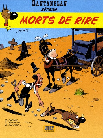 couverture, jaquette Rantanplan 19  - Bêtisier 9 - Mort de rire (Lucky comics) BD