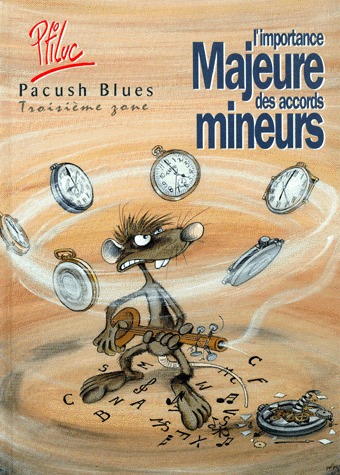 couverture, jaquette Pacush Blues 3  - Troisième zone - L'importance majeure des accords mineurssimple 1991 (vents d'ouest bd) BD