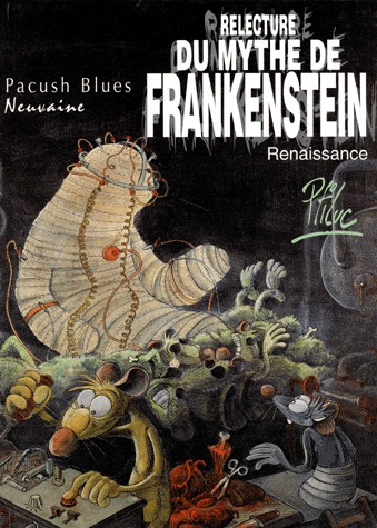 couverture, jaquette Pacush Blues 9  - Neuvaine - Relecture du mythe de Frankenstein - Renaissancesimple 1991 (vents d'ouest bd) BD
