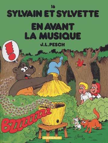couverture, jaquette Sylvain et Sylvette 16  - En avant la musique (dargaud) BD