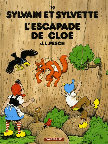 couverture, jaquette Sylvain et Sylvette 19  - L'escapade de Cloé (dargaud) BD