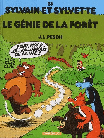 couverture, jaquette Sylvain et Sylvette 23  - Le génie de la forêt (dargaud) BD