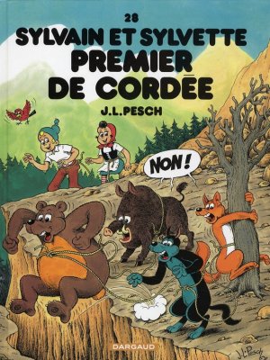 couverture, jaquette Sylvain et Sylvette 28  - Premier de Cordée (dargaud) BD