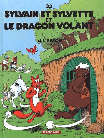 couverture, jaquette Sylvain et Sylvette 33  - Le dragon volant (dargaud) BD