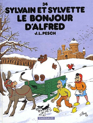 couverture, jaquette Sylvain et Sylvette 34  - Le bonjour d'Alfred (dargaud) BD