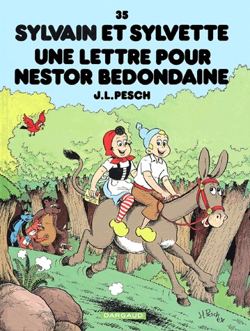 couverture, jaquette Sylvain et Sylvette 35  - Une lettre pour Nestor Bedondaine (dargaud) BD