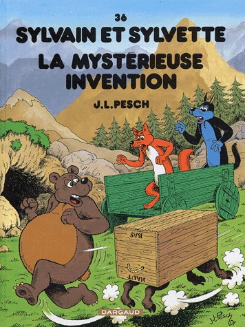 couverture, jaquette Sylvain et Sylvette 36  - La mystérieuse invention (dargaud) BD