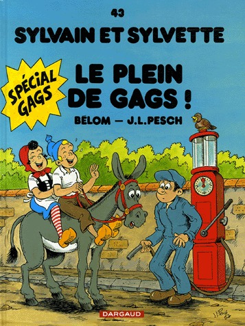 couverture, jaquette Sylvain et Sylvette 43  - Le plein de gags ! (dargaud) BD