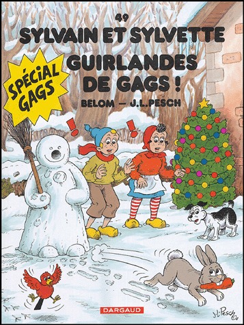 couverture, jaquette Sylvain et Sylvette 49  - Guirlandes de gags ! (dargaud) BD