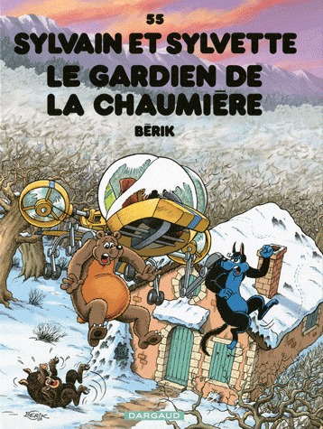 couverture, jaquette Sylvain et Sylvette 55  - Le gardien de la chaumière (dargaud) BD