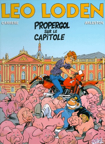 couverture, jaquette Léo Loden 7  - Propergol sur le Capitole (soleil bd) BD
