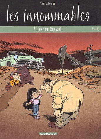 couverture, jaquette Les innommables 10  - A l'est de Roswellsimple 2002 (dargaud) BD