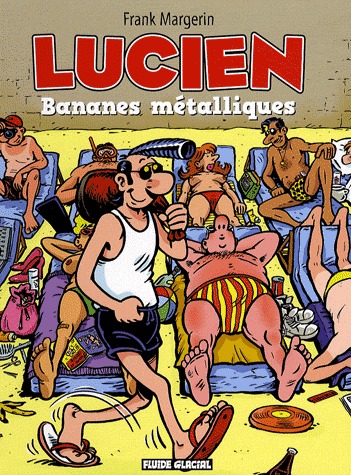 couverture, jaquette Lucien 2  - Bananes métalliques (audie) BD