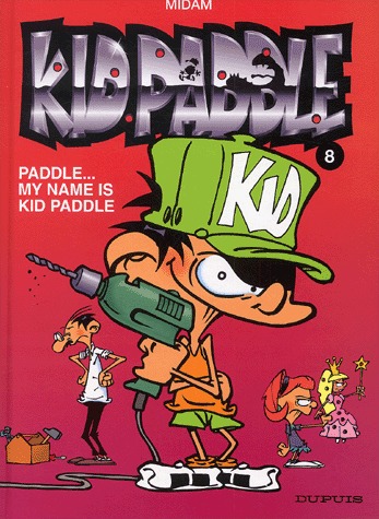 couverture, jaquette Kid Paddle 8  - Paddle... My name is Kid Paddle (dupuis) BD