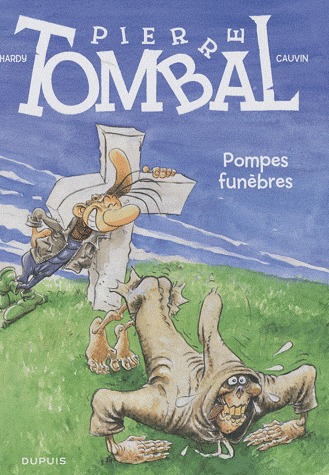 couverture, jaquette Pierre Tombal 26  - Pompes funèbresSimple 2009 (dupuis) BD