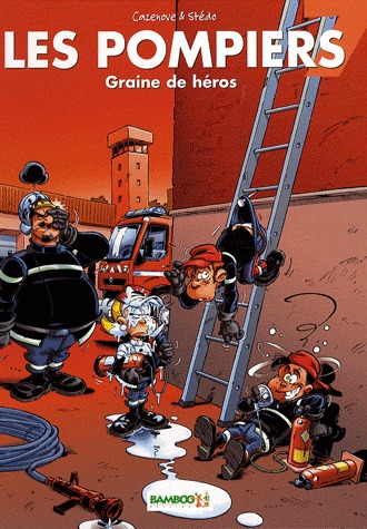couverture, jaquette Les pompiers 7  - Graine de héros (bamboo) BD