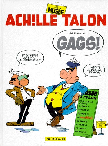 couverture, jaquette Achille Talon 42  - Le musée (dargaud) BD
