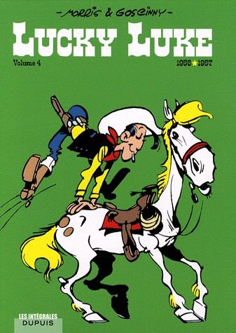 couverture, jaquette Lucky Luke 4  - Volume 4 - 1956-1957intégrale (dupuis) BD