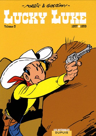 couverture, jaquette Lucky Luke 5  - Volume 5 - 1957-1959intégrale (dupuis) BD