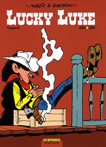 couverture, jaquette Lucky Luke 8  - Volume 8 - 1962-1963intégrale (dupuis) BD