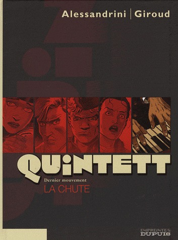 couverture, jaquette Quintett 5  - Dernier mouvement - La chute (dupuis) BD