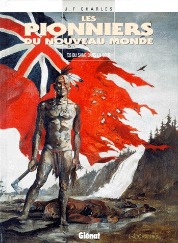 couverture, jaquette Les pionniers du Nouveau Monde 5  - Du Sang dans la bouesimple 1997 (glénat bd) BD