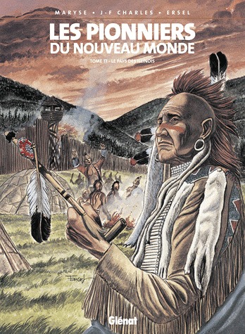couverture, jaquette Les pionniers du Nouveau Monde 17  - Le pays des Illinoissimple 1997 (glénat bd) BD