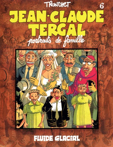 couverture, jaquette Jean-Claude Tergal 6  - Portraits de famillesimple (N et B) (audie) BD