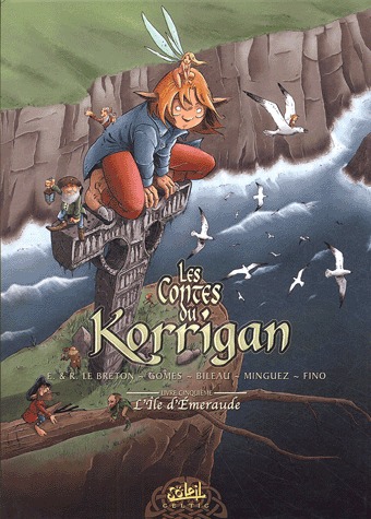 couverture, jaquette Les contes du Korrigan 5  - L'île d'Emeraude (soleil bd) BD
