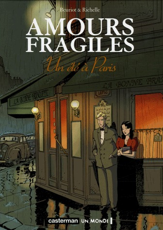 couverture, jaquette Amours fragiles 2  - Un été à Paris (casterman bd) BD